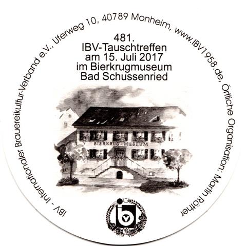 bad schussenried bc-bw schuss ibv 9b (rund205-481 tauschtreffen 2017-schwarz)